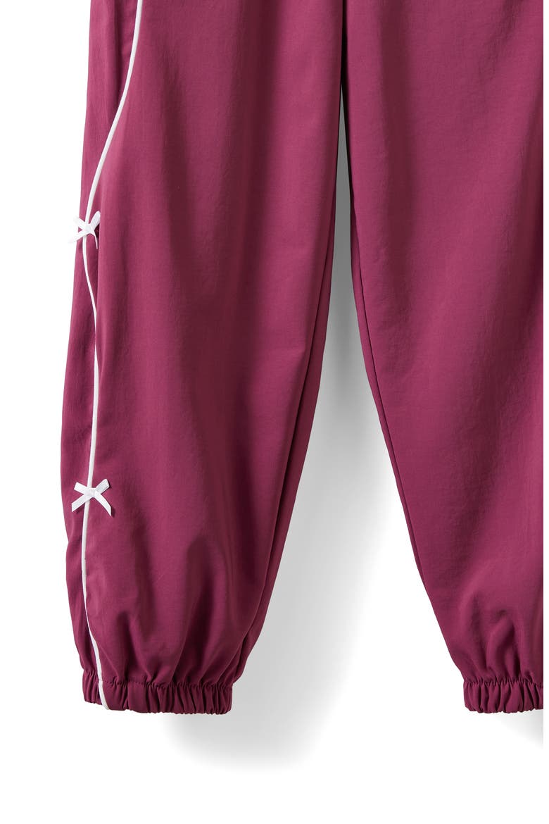 Kid's Active Barrel Leg Pant, Alternate, color, Berry Jam