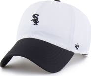 '47 Men's '47 White/Black Chicago White Sox Vista Mini Clean Up brrr° Adjustable Hat
