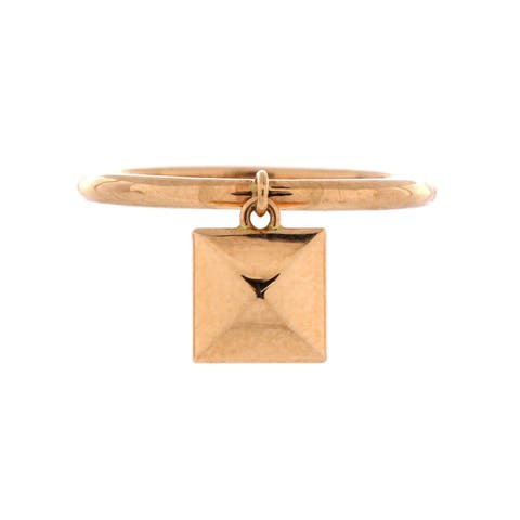 Clou d'H Charm Ring 18K Rose Gold Small