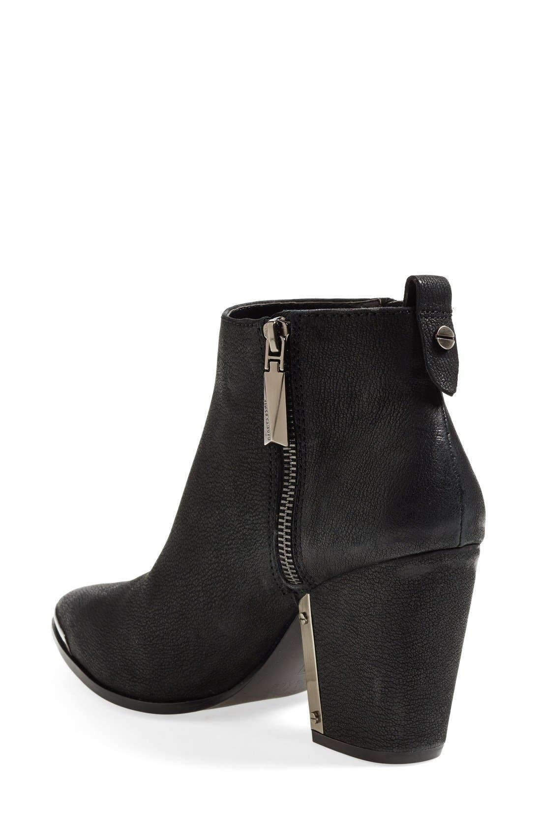 Vince Camuto 'Amori' Pointy Toe Leather Bootie, Alternate, color, 