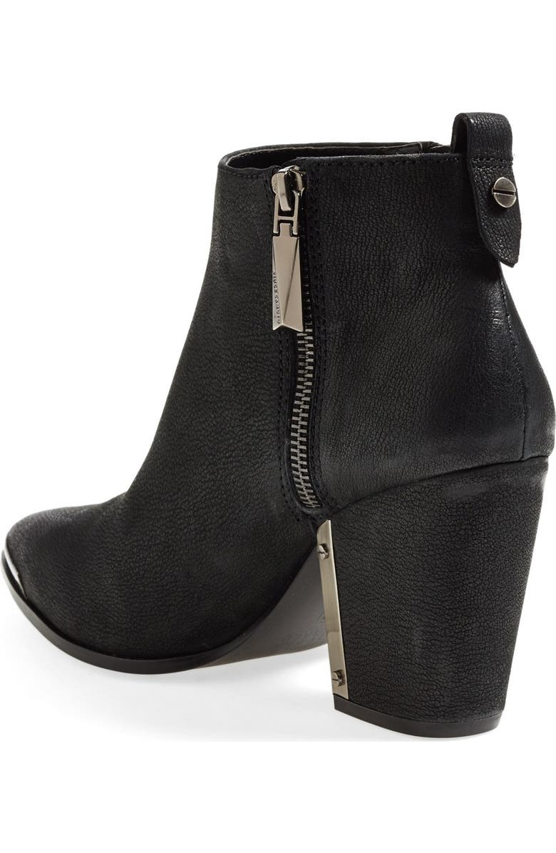 Vince Camuto 'Amori' Pointy Toe Leather Bootie, Alternate, color,