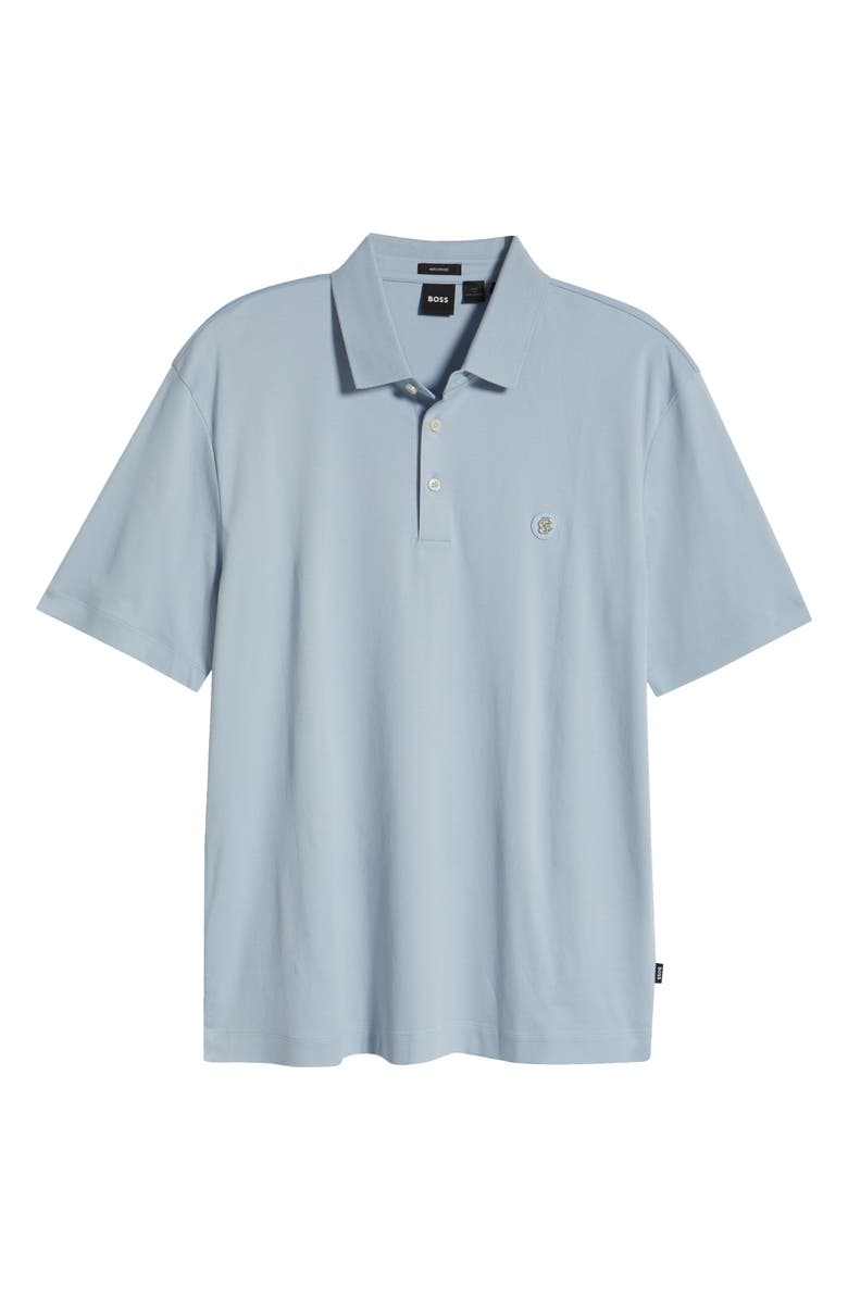 BOSS C-Parris Polo, Alternate, color, Light/ Pastel Blue