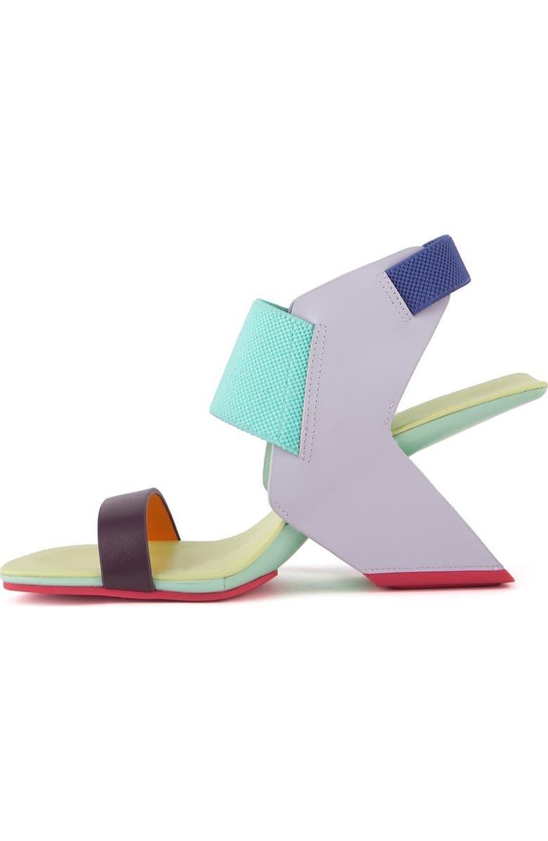 United Nude Loop Reiki Hi Sandals, Alternate, color, Party