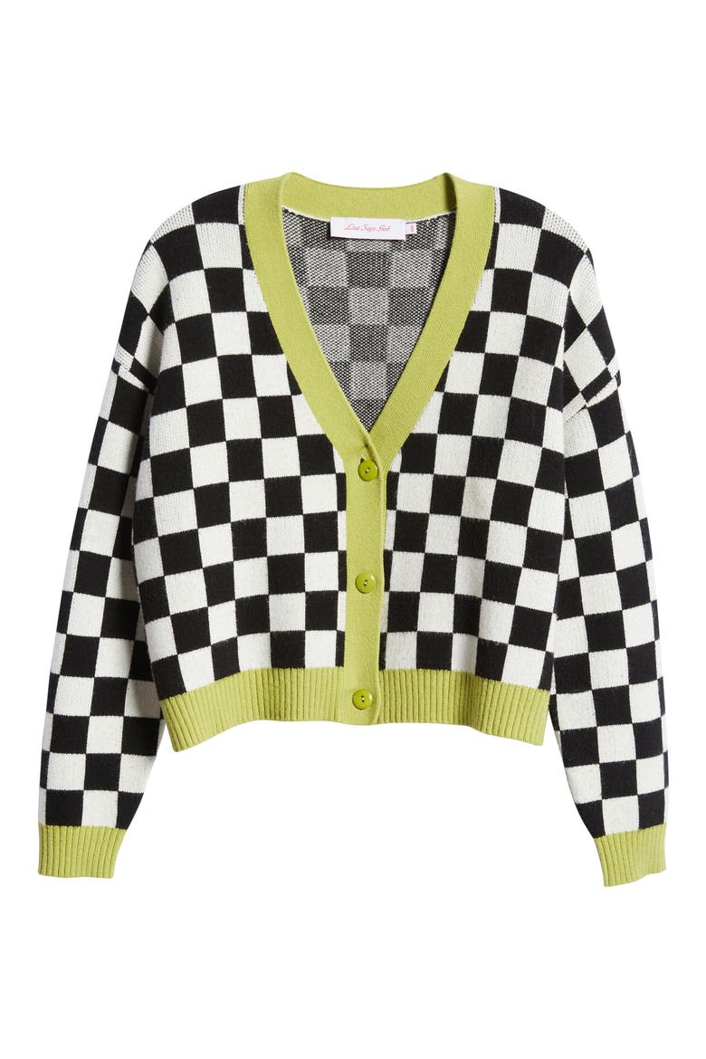 Andretti Cardigan, Main, color, RACING FLAG/ LIME