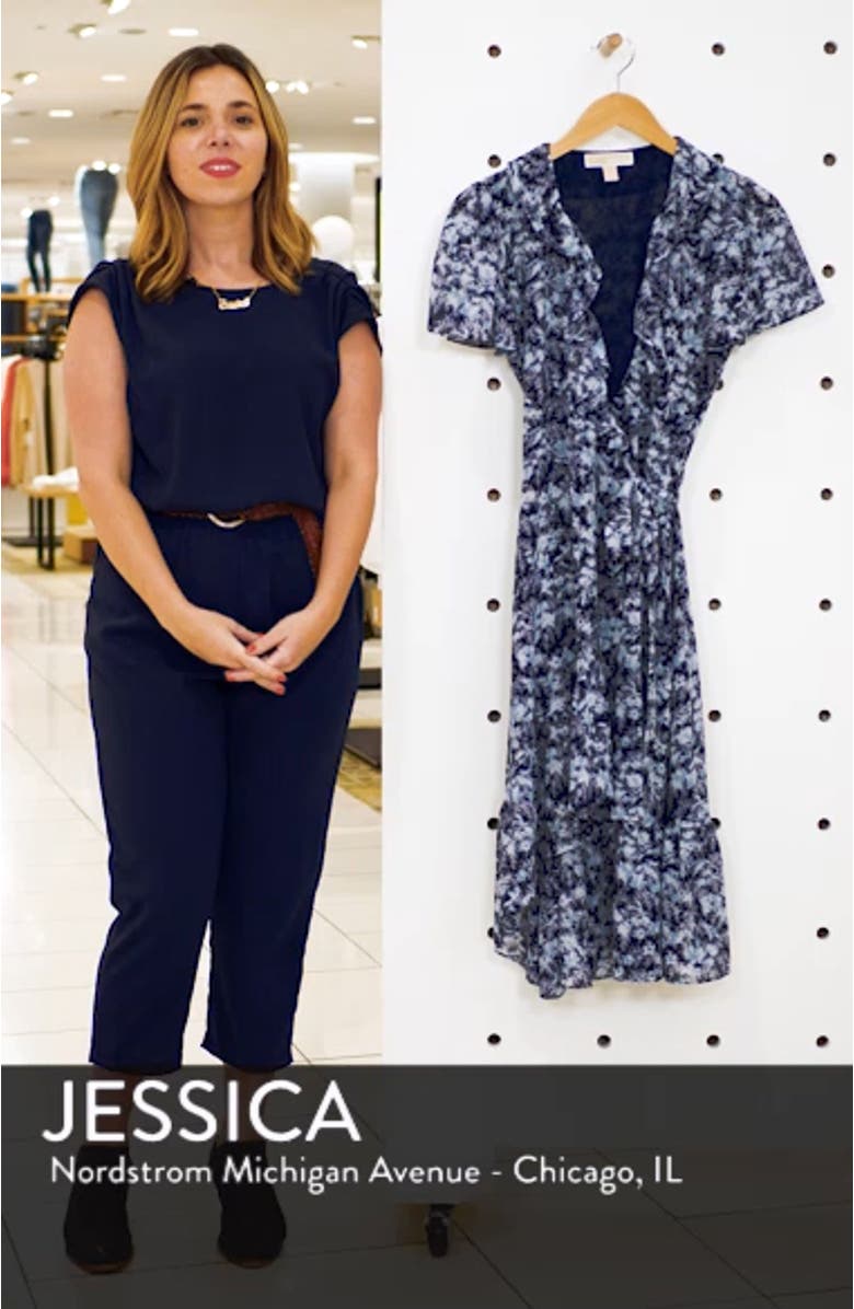 Ruffle Wrap Dress, sales video thumbnail