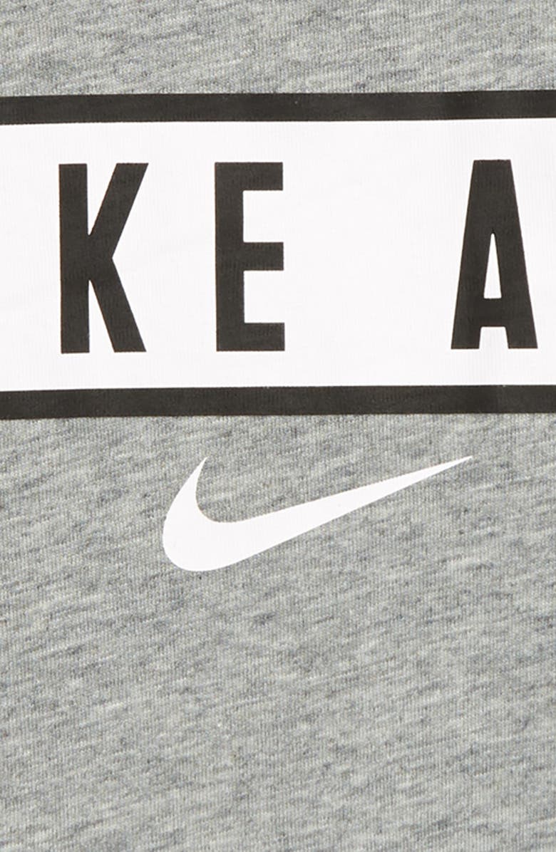 Nike Air Box Logo T-Shirt, Alternate, color, Dark Grey Heather
