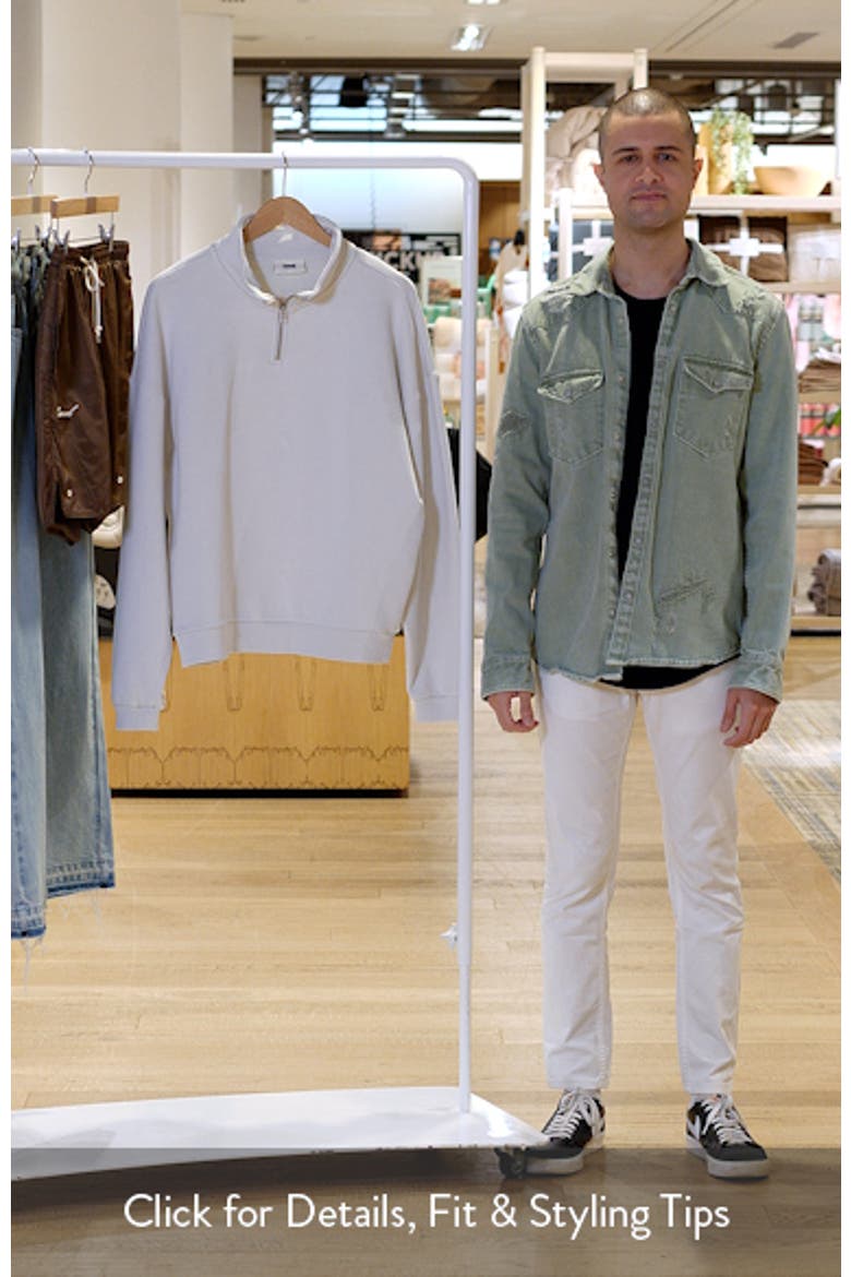 Oversize Core Quarter Zip Sweatshirt video