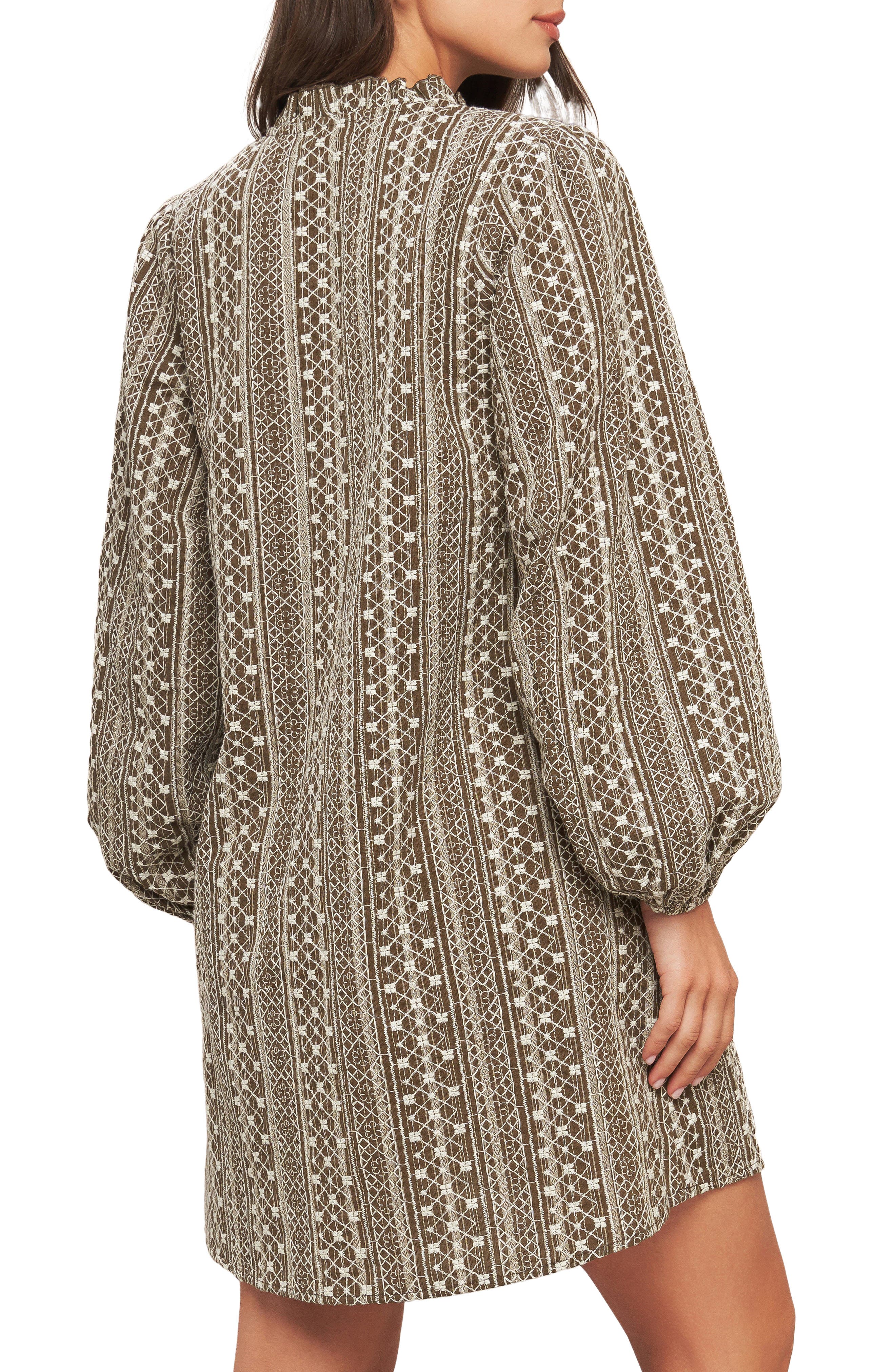 Textured Long Sleeve Dress - image 2
