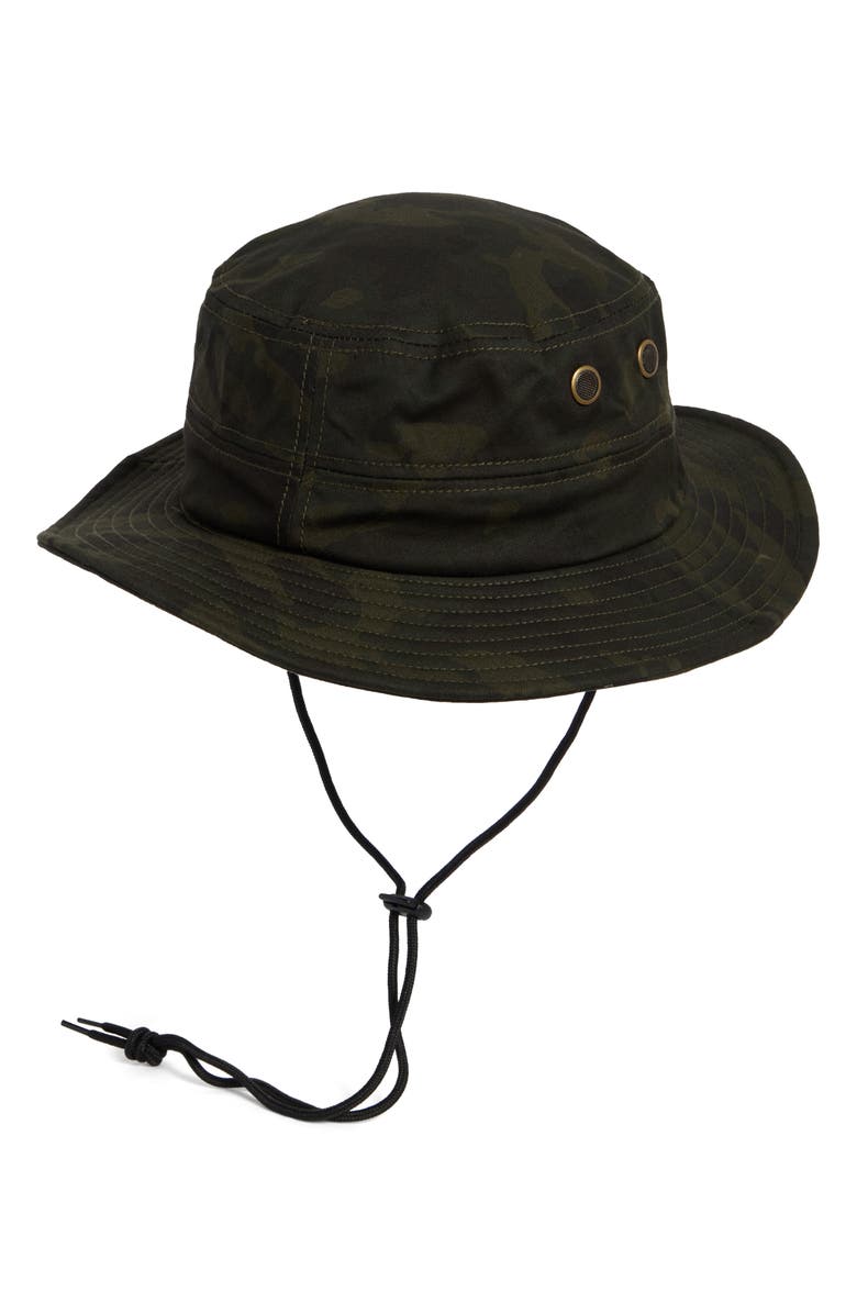 CAT WWR Trademark Safari Hat, Alternate, color, Night Camo