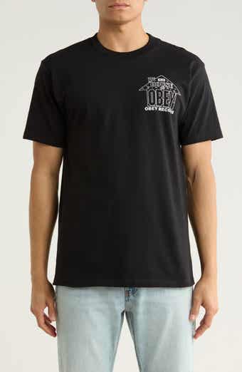 Obey House Of Obey Records Graphic T-Shirt