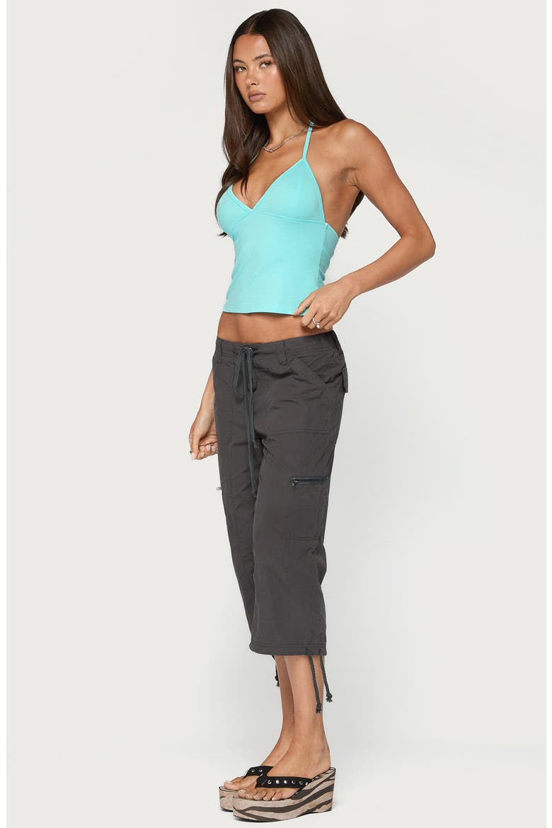 Noriah Halter Top, Alternate, color, TURQUOISE