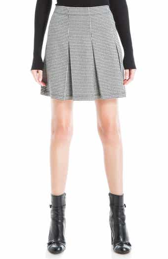MAX STUDIO Pleated Miniskirt