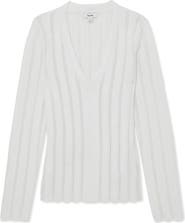 Reiss Loui Openwork Knit Top
