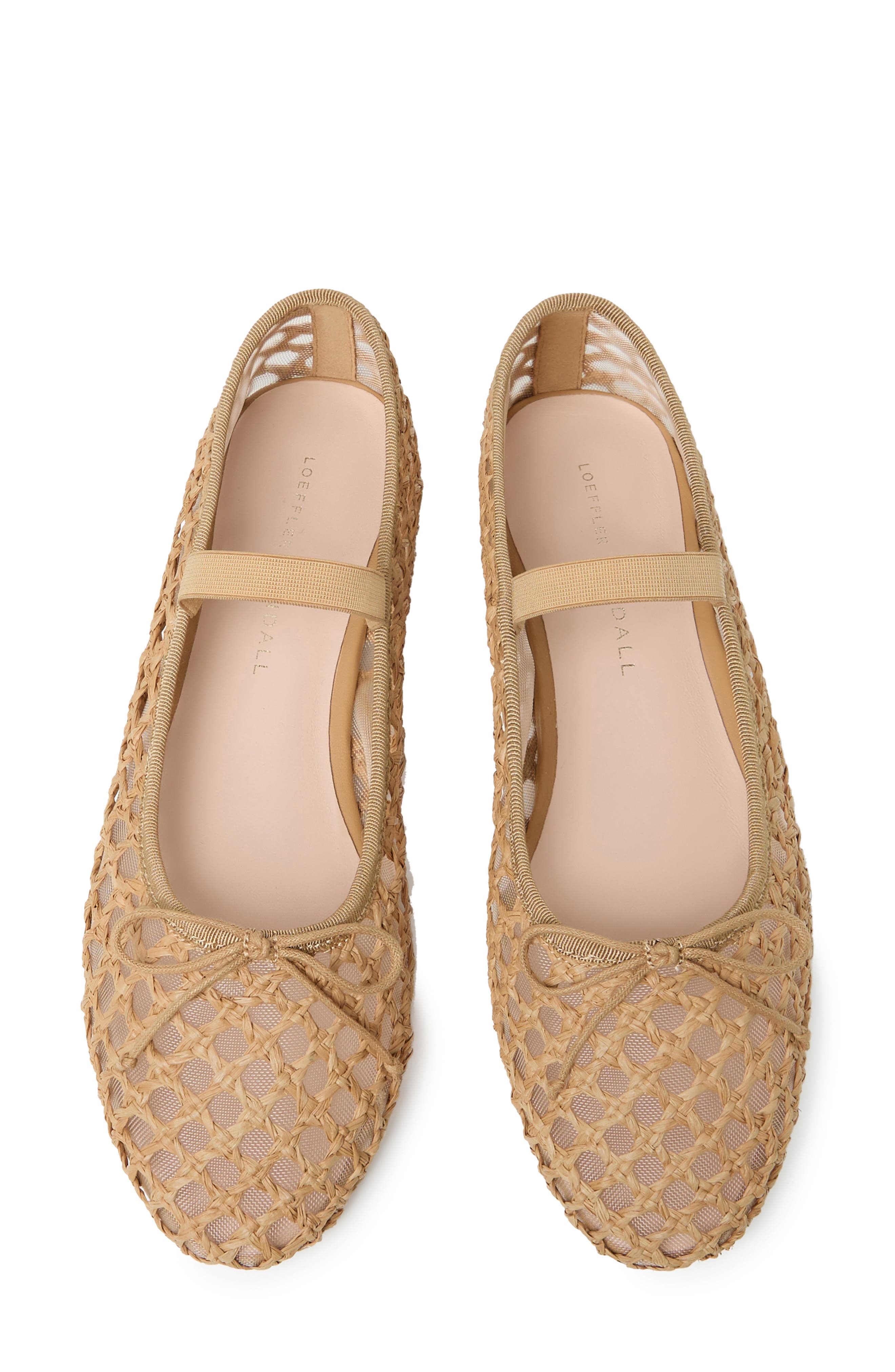 Loeffler Randall Leonie Mary Jane Ballet Flat, Alternate, color, Brown