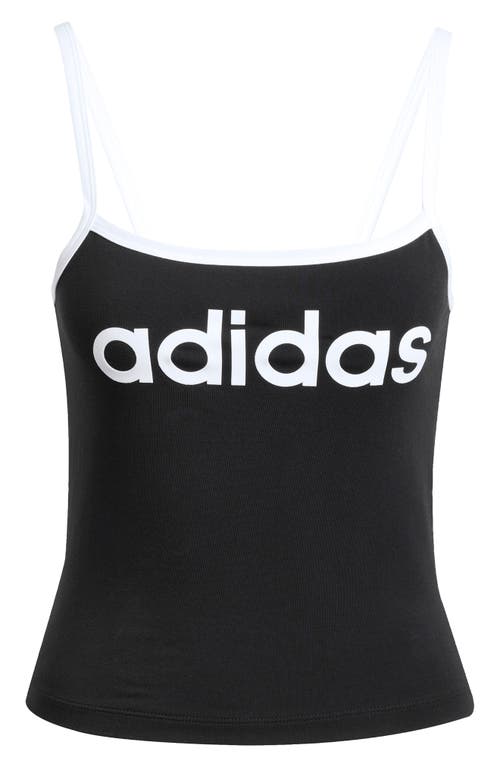 Adidas Originals Adidas Logo Camisole In Black