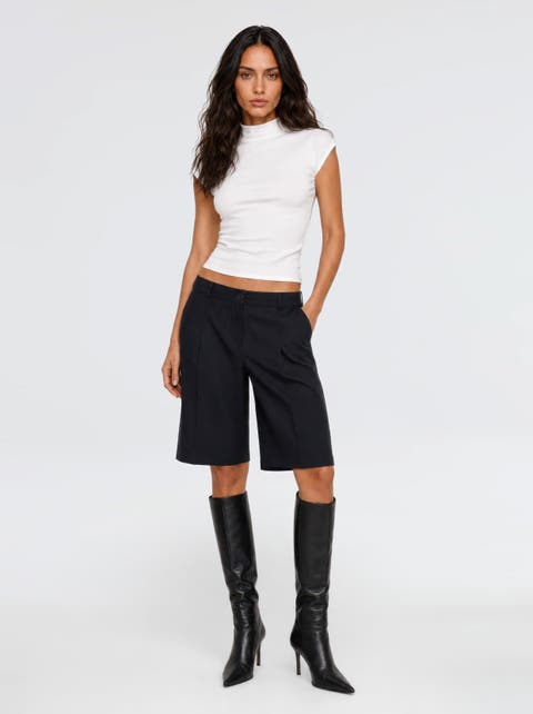 Vera Tencel Bermuda Shorts