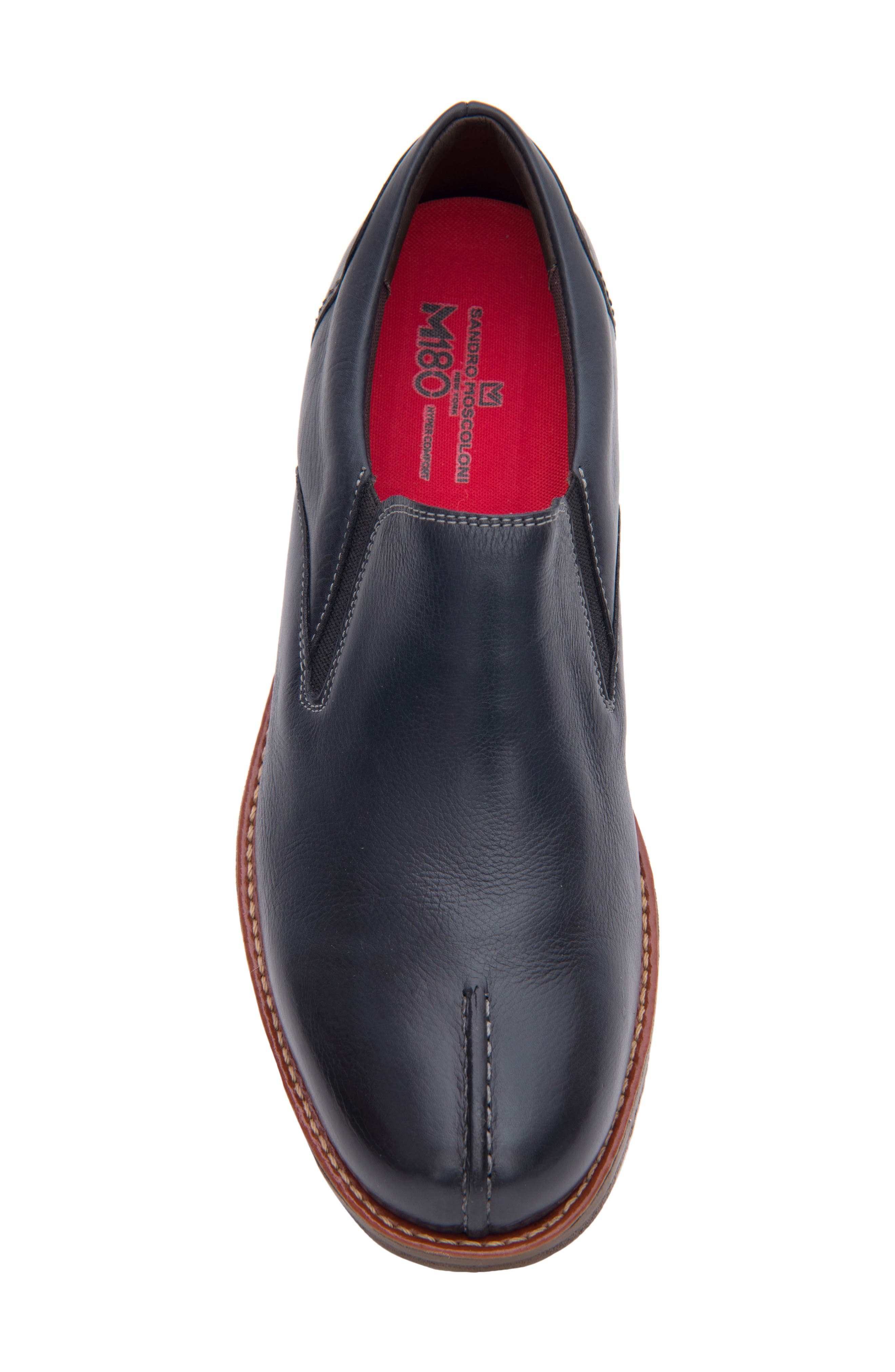 Center Seam Slip-On Shoe, Alternate, color, NAVY