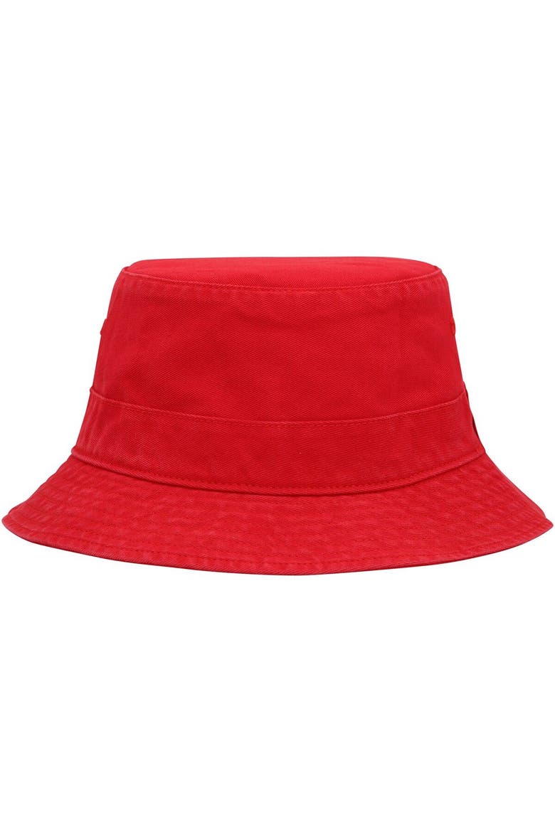 Men's '47 Scarlet San Francisco 49ers Primary Bucket Hat, Alternate, color, Scarlet