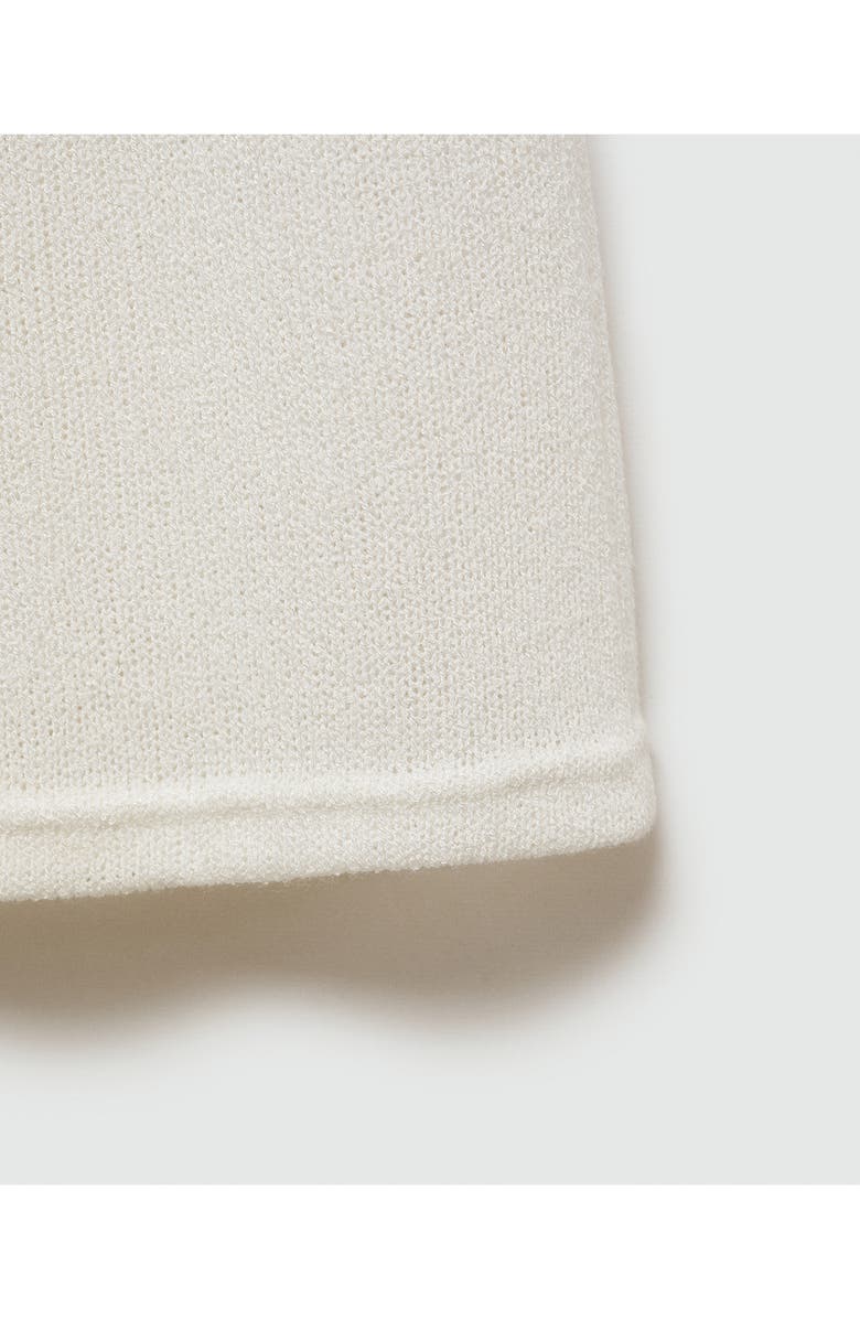 MANGO Knit Straight Leg Pants, Alternate, color, 