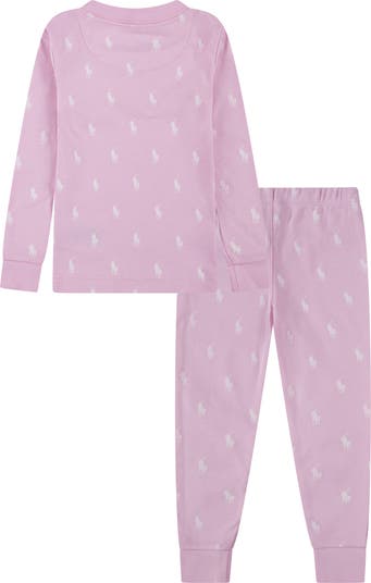 Kids' Pony Fitted Long Pajamas