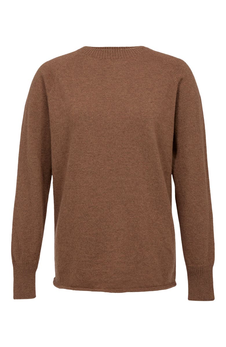 Celtic & Co. Geelong Slouch Crew Sweater, Alternate, color, Rust