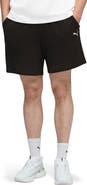 PUMA Wardrobe Essentials Relaxed Waffle Knit Shorts