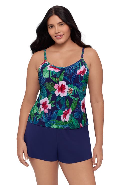 Farrah Scoopneck Swim Romper
