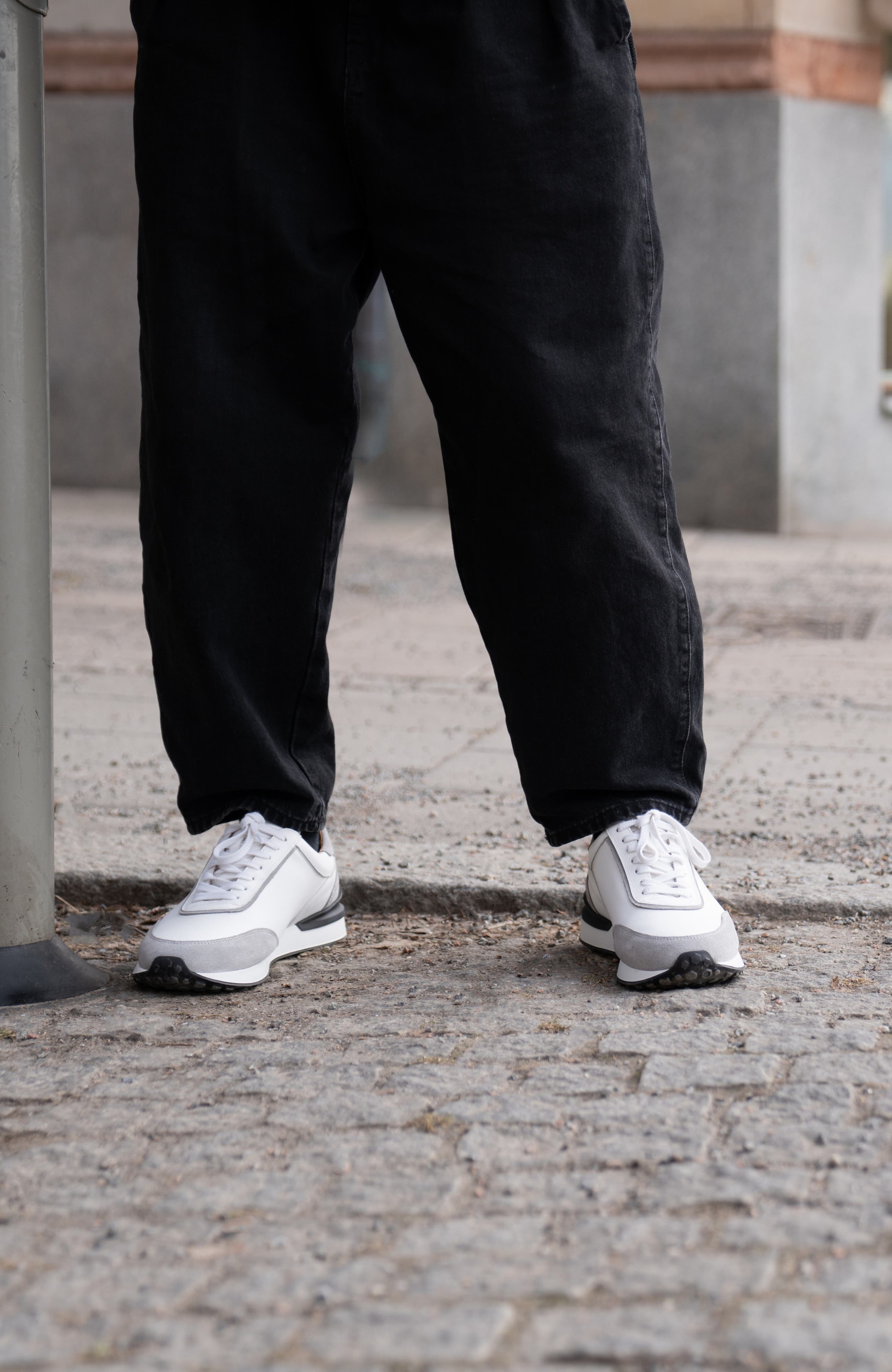 Stinaa.J Noah Orthopedic Sneakers, Alternate, color, White Leather