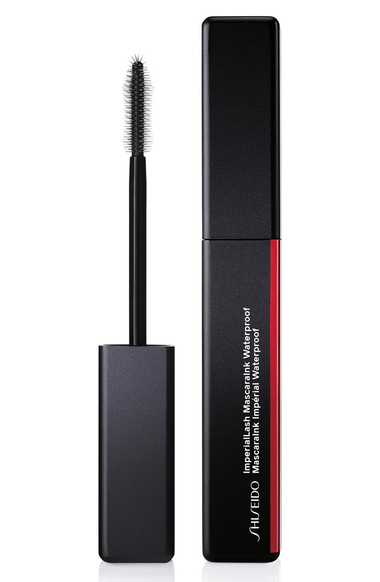 Shiseido ImperialLash Waterproof Mascara Ink, Main, color, Black