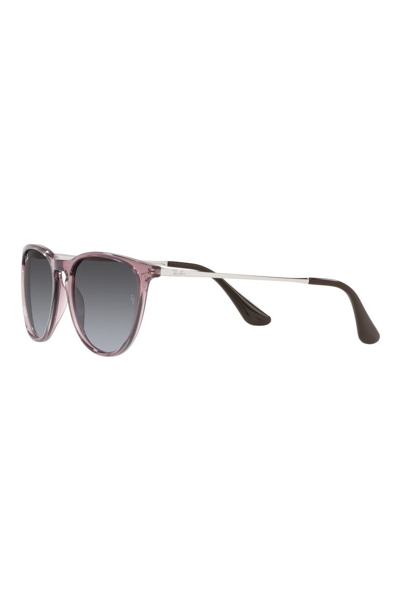 Kids' Junior Erika 50mm Gradient Phantos Sunglasses, Alternate, color, TRANSPARENT VIOLET