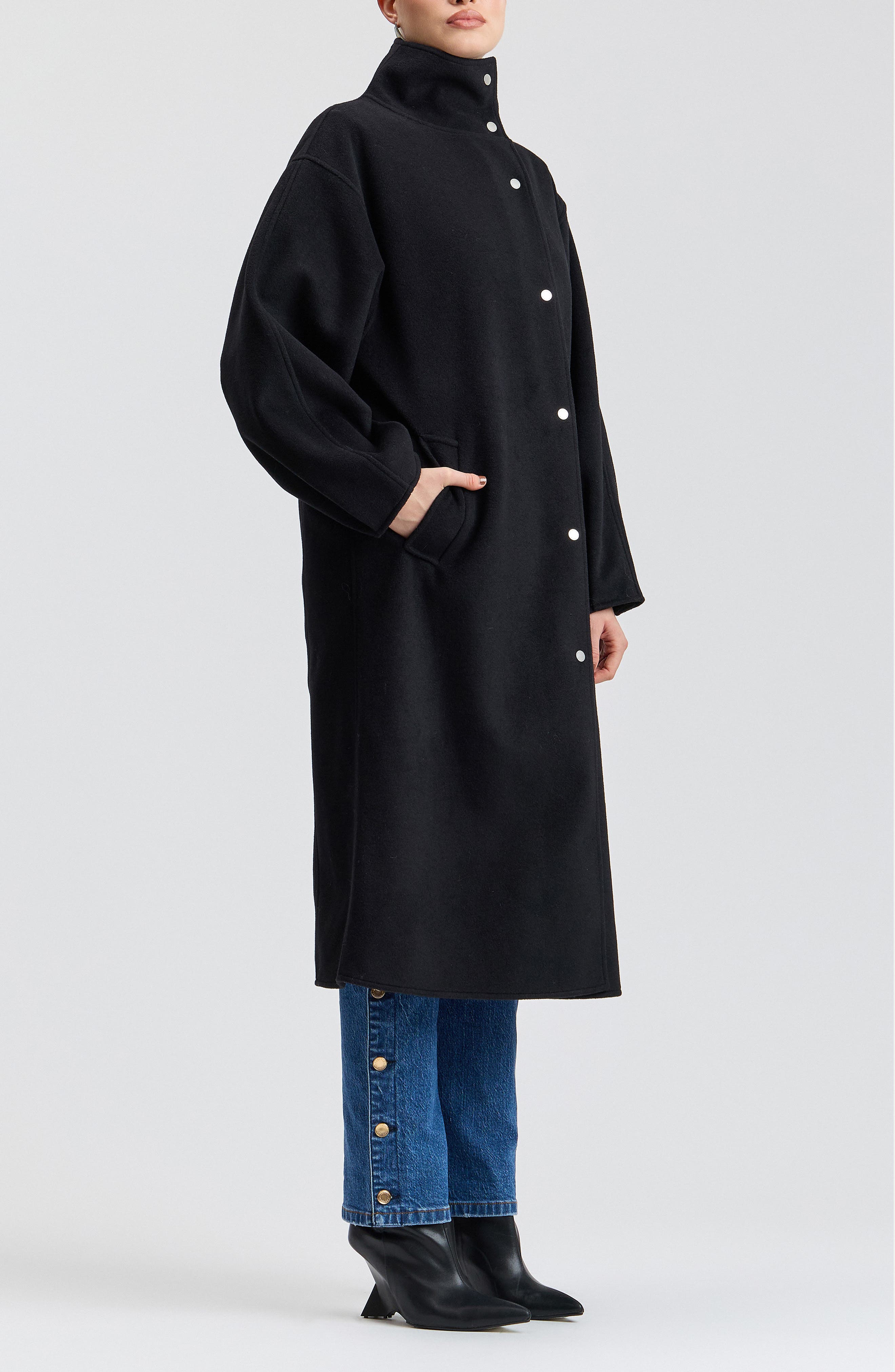 Avec Les Filles Cocoon Oversized Coat (Women) | Nordstrom
