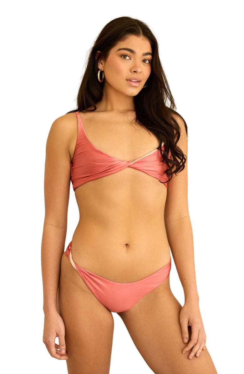 Dippin Daisys Charlie Bottom, Main, color, Dusty Rose