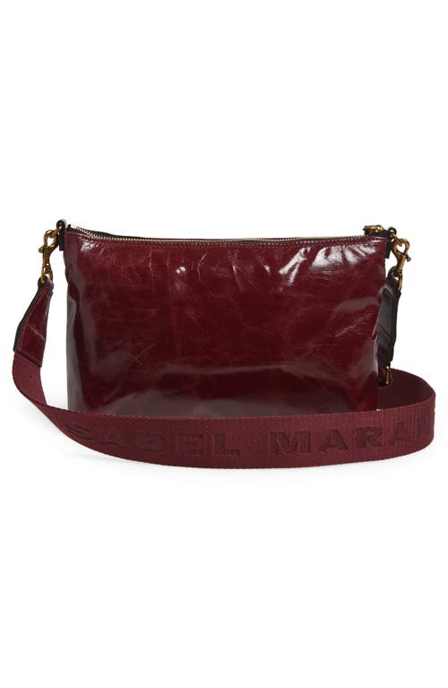 Isabel Marant Nessah Wardy Leather Crossbody Bag