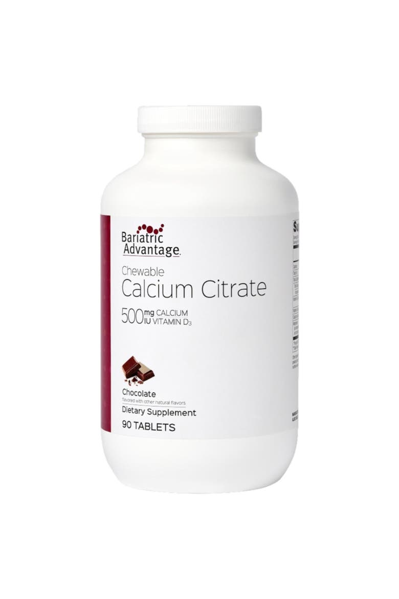 Calcium Citrate Chewable 500 mg Supplement 90 Count, Main, color, None