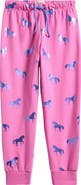 Hatley Kids' Shimmer Horse Print Joggers