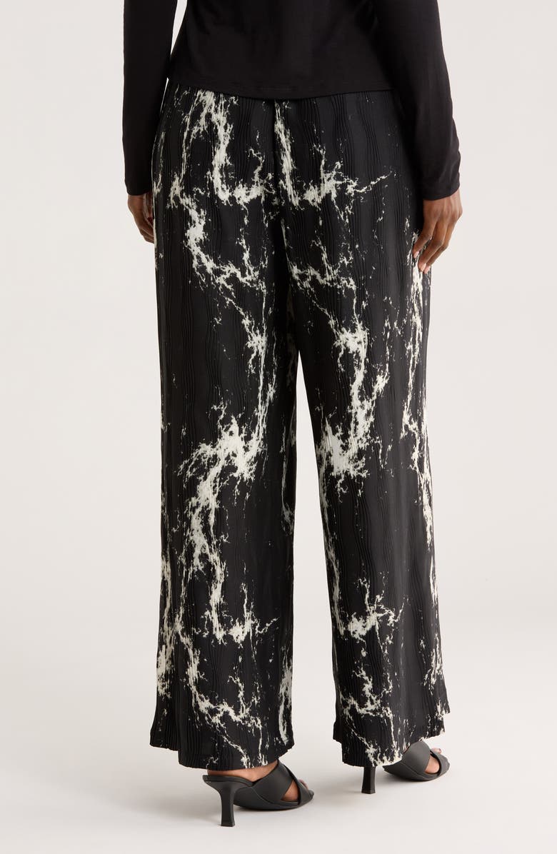 PATRIZIA LUCA Wide Leg Pants, Alternate, color, Black