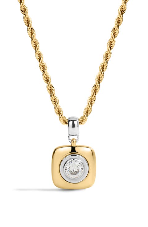 The Luna Bezel Cubic Zirconia