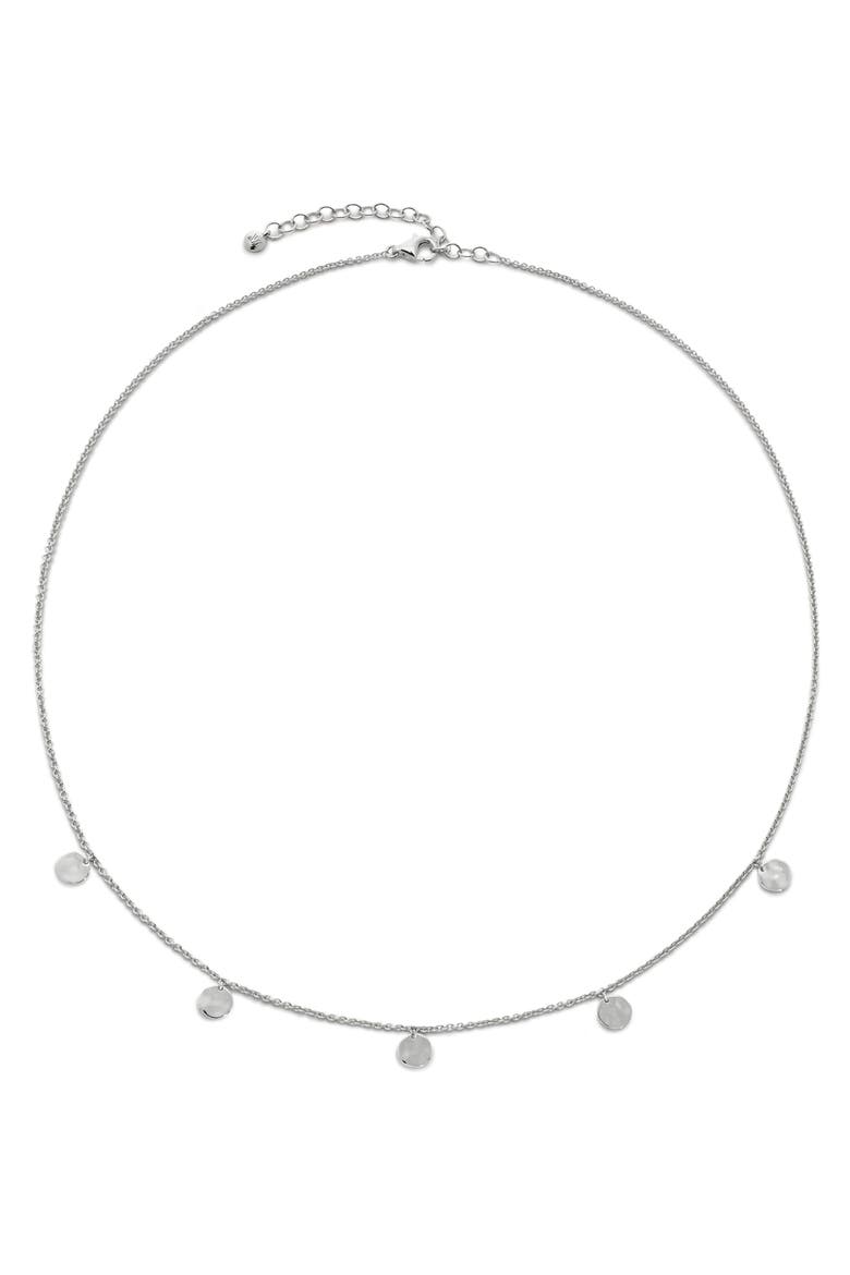 MV Siren™ Muse Disc Chain Necklace, Main, color, SILVER