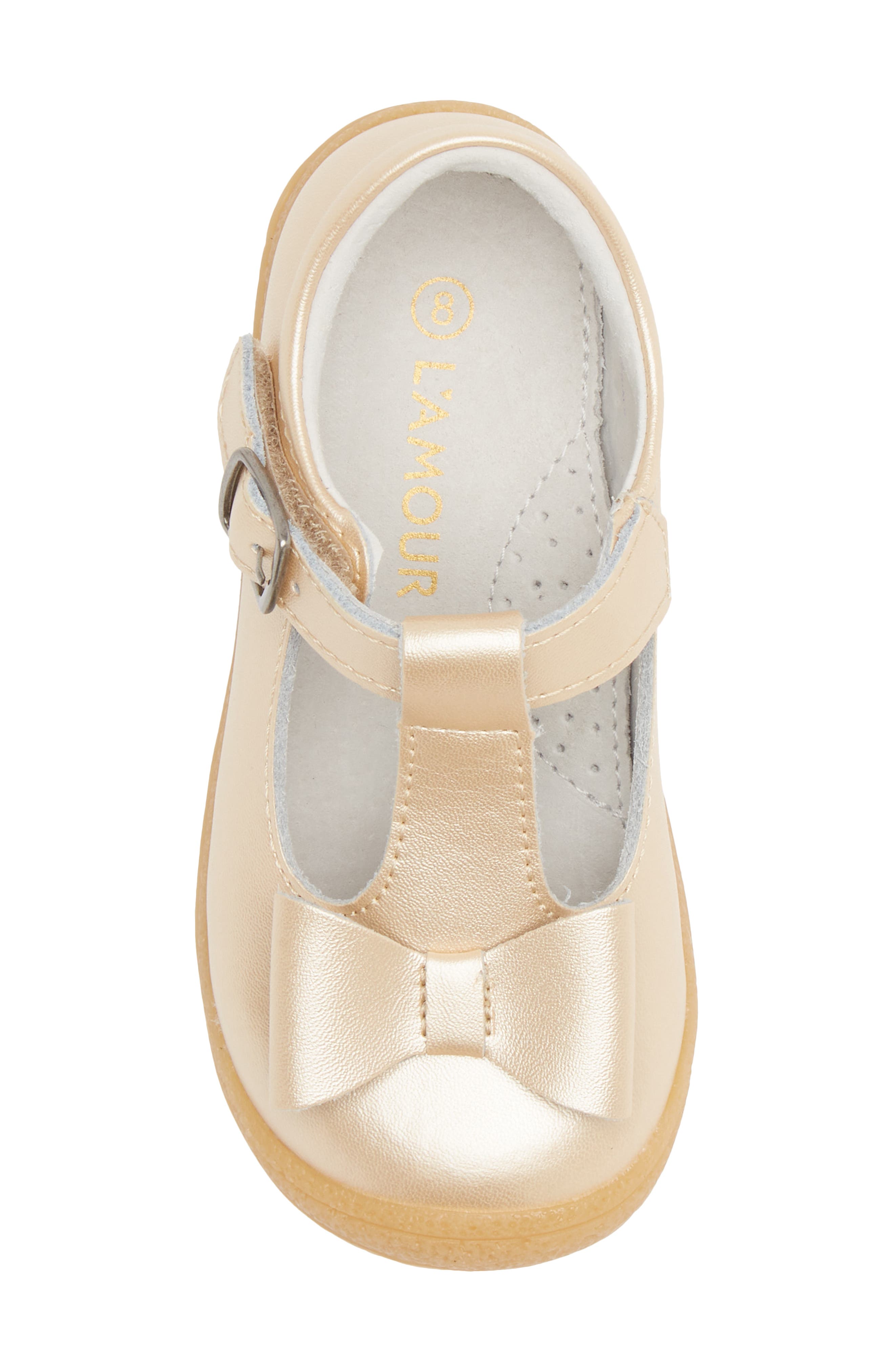 Emma Bow Mary Jane, Alternate, color, CHAMPAGNE