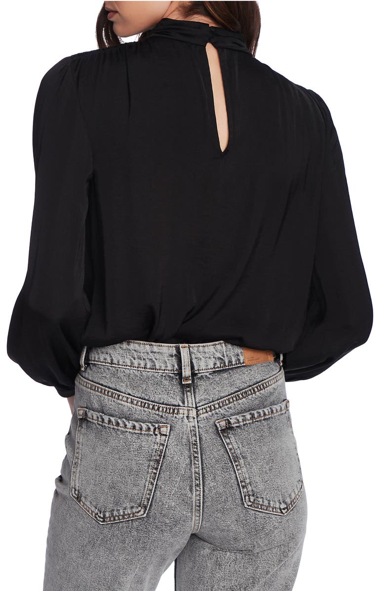 1.STATE Mock V-Neck Blouse, Alternate, color,