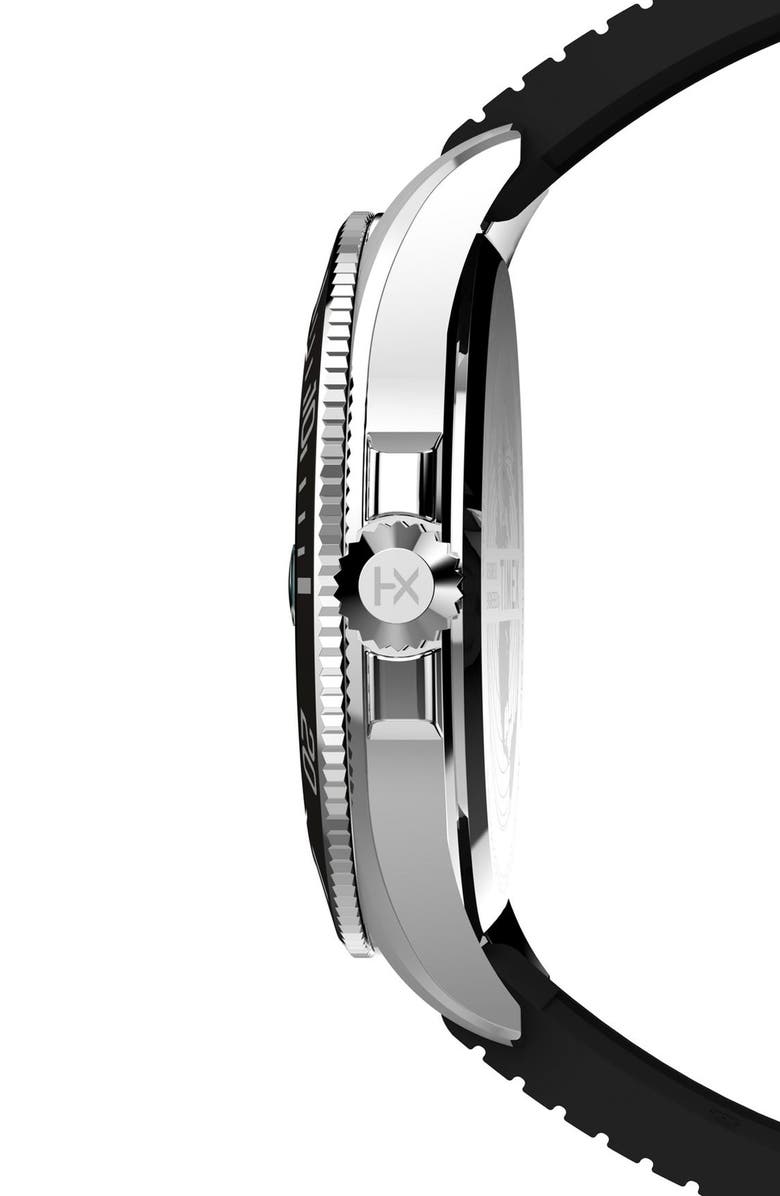 Timex<sup>®</sup> Harborside Coast Silicone Strap Watch, 44mm, Alternate, color, Green