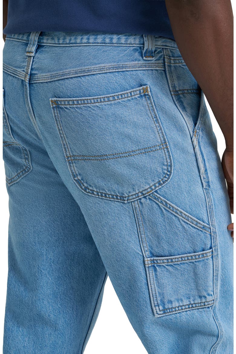 Loose Straight Carpenter Jeans, Alternate, color, IRONY BLUE
