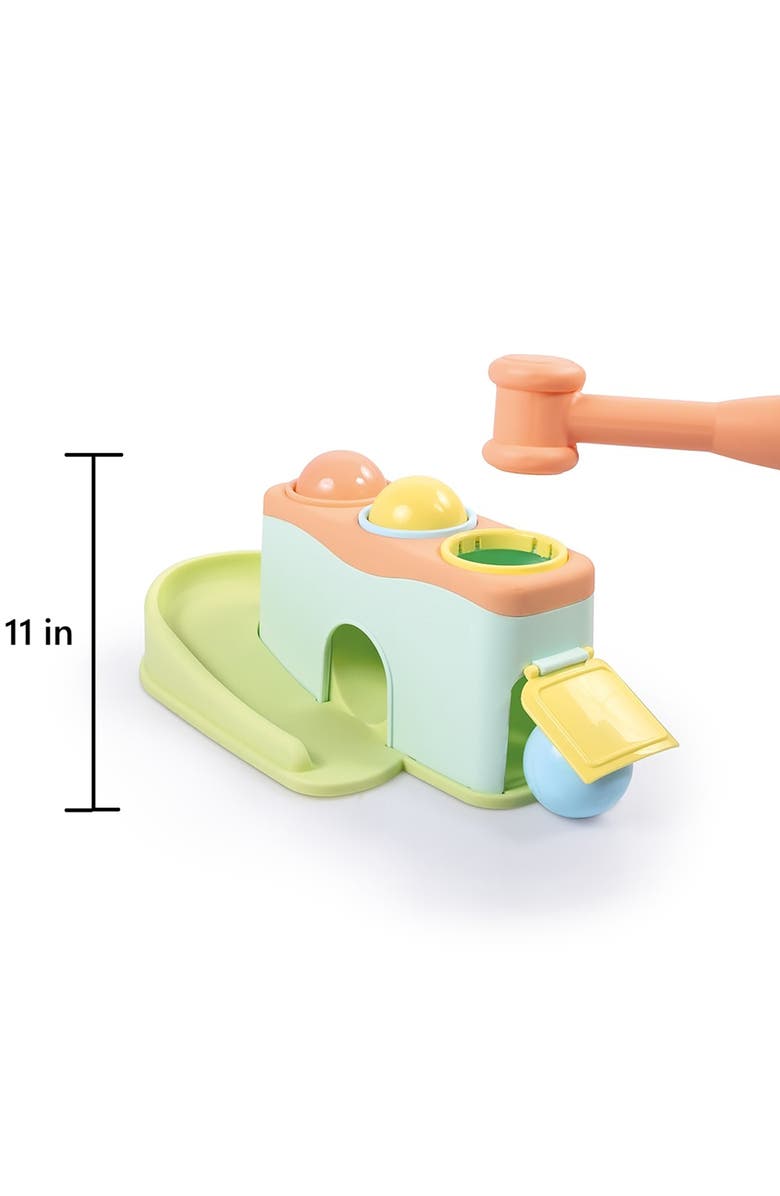 Dolu Rolling Balls Pound & Play Toy, Kids & Toddlers 18mo+, Alternate, color, Multicolored