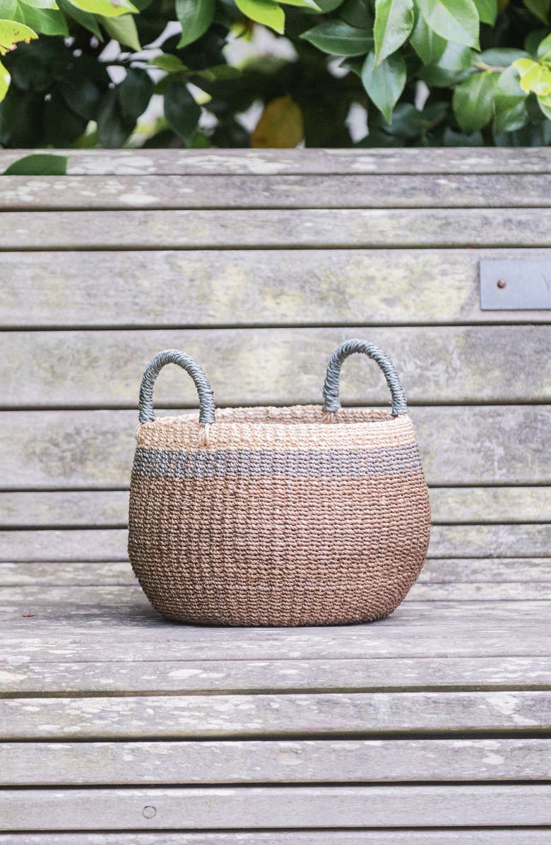 LIKHA Tabletop Bulge Basket, Alternate, color, Brown