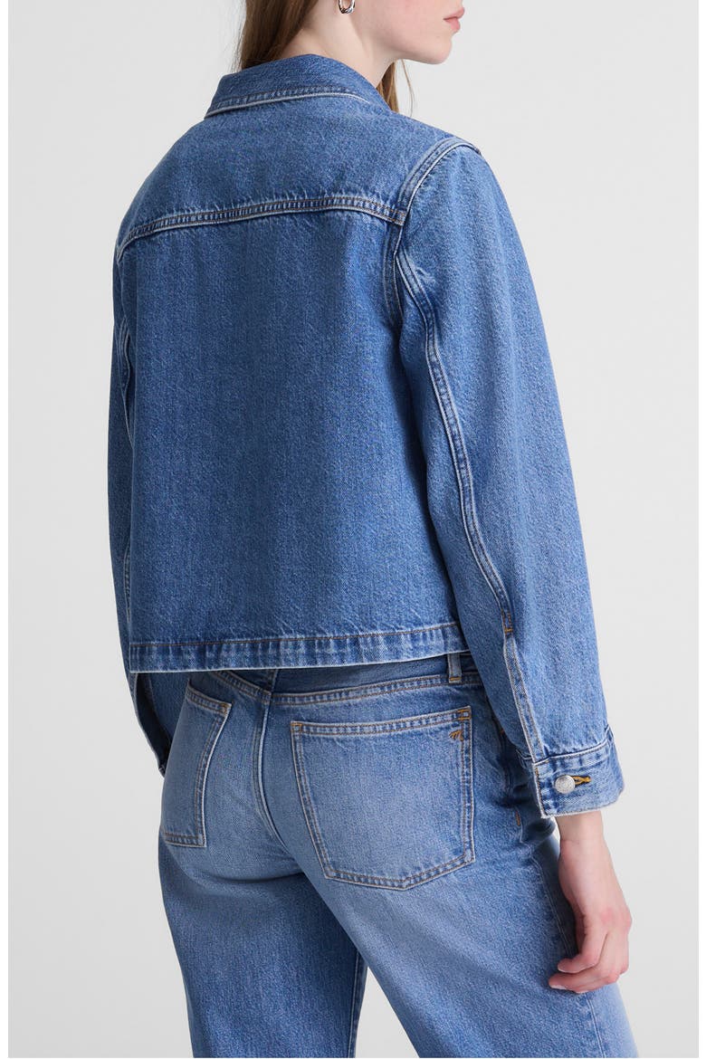 Denim Chore Jacket, Alternate, color, MIDVALE WASH