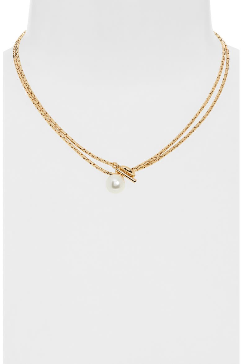 Amelia Wrap Chain Necklace, Alternate, color, HIGH POLISH GOLD