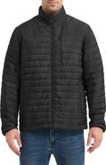 HAWKE & CO Rail Water Resistant Quilted Jacket