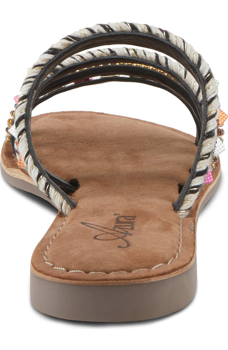 AZURA BY SPRING STEP Intoxicate Slide Sandal, Alternate, color, Black Multi