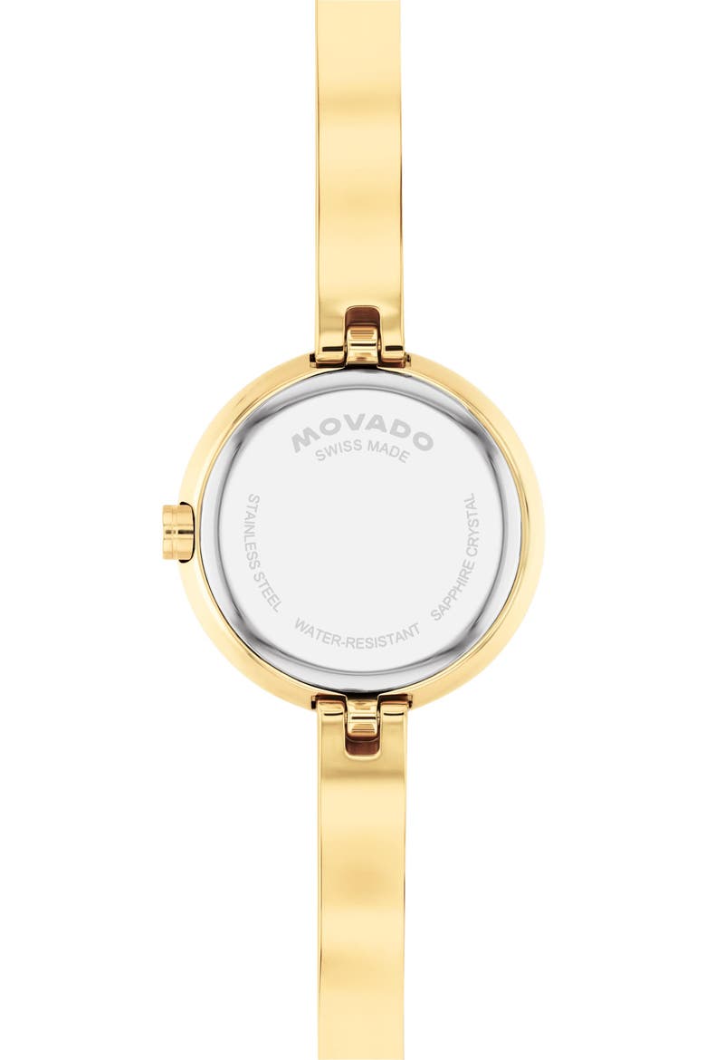 Museum Round Bangle Watch, 21.50mm X 7.45mm, Alternate, color, GOLD