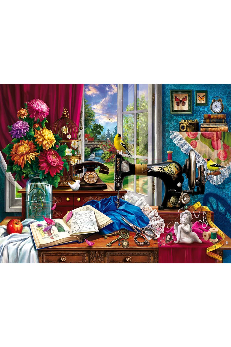 Vintage Still Life 1000 piece Jigsaw Puzzle for Adults Large Pieces, Alternate, color, Multicolor